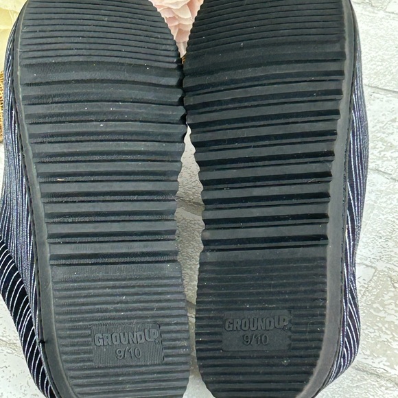 Disney Black and White Striped Jack Skellington Slippers - Picture 5 of 7